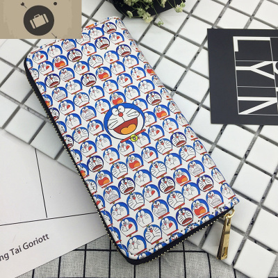 男士个性长款休闲钱包韩版儿童学生青年皮夹时尚潮流手拿包手机包艾狄伊娃手拿包男