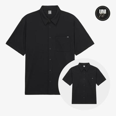 THE NORTH FACE北面(The North Face)中性短袖衬衫户外休闲百搭潮流简约风格春季夏季通用衣