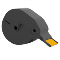 联翰(LENHANG)LHCA-25X8-YL-F 25mm*8m 间隔热转印标签(计价单位:盒)黄色