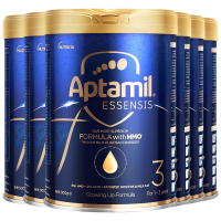 [6罐装]Aptamil香港原装进口爱他美奇迹蓝罐3段1-3岁HMO婴幼儿配方奶粉900g