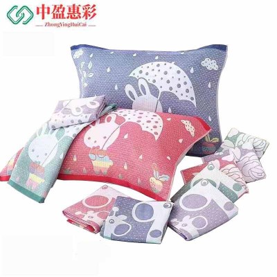 中盈惠彩 纱布纯棉枕巾 ZJ-07 48*74 条