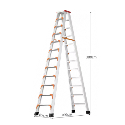 鑫睿辉 人字梯铝梯子 加厚4米 台