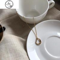 简约ins冷淡风项链女潮韩国网红百搭几何小众设计锁骨链脖子饰品 JiMi