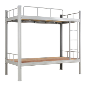 易企采 900MM宽员工宿舍高低床铁艺上下铺钢制双层床铁床上下床子母床 双层床 900mm