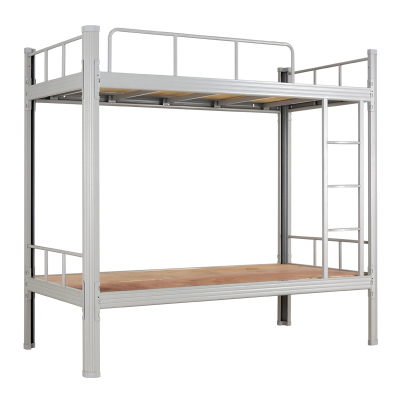 易企采 900MM宽员工宿舍高低床铁艺上下铺钢制双层床铁床上下床子母床