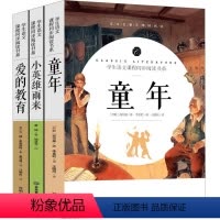 童年+爱的教育+小英雄雨来 [正版]完整版 六年级版童年书小英雄雨来管桦爱的教育亚米契斯原著高尔基的少年儿童上人民小说教