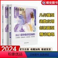 [重点突破]数学压轴题 初中通用 [正版]2024版蝶变中考数学压轴题精讲精练 挑战初中几何模型二次函数等压轴大题全解析