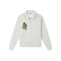 高田贤三(Kenzo)长袖卫衣男运动百搭半拉链棉质舒适休闲潮牌套头
