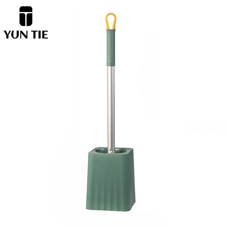 蕴铁带底座马桶刷豆沙绿/个