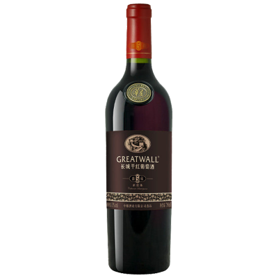 官方旗舰店-买2件5折-长城盛藏5赤霞珠干红葡萄酒750ml中粮直营红酒