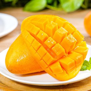 [熊猫鸟]海南小台芒 净重4.8斤 大果 单果100g+ 芒果新鲜水果应当季树上熟整箱现摘甜心芒
