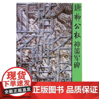 正版 正楷名碑名帖导临——唐柳公权神策军碑 本书编写组 山东美术出版社