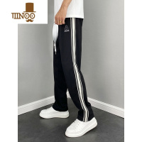 YANXU男士休闲裤子新款直筒裤宽松百搭运动裤美式vibe长裤潮牌卫裤