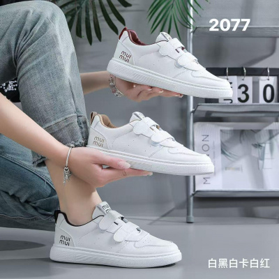 秋季新款韩版ins透气小白鞋女低帮休闲板鞋厚底松糕鞋_7_227