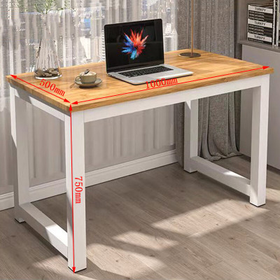 苏宁 质凡 电脑桌办公桌长方形简约书桌椅1000*500*750mm桌+椅