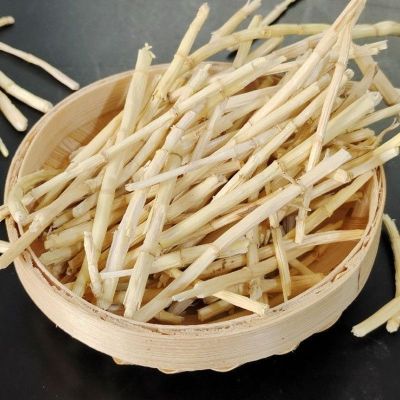 白茅根茶茅草根芦根海底椰梨膏凉茶食材甜草根毛草根茶 长条白茅根500