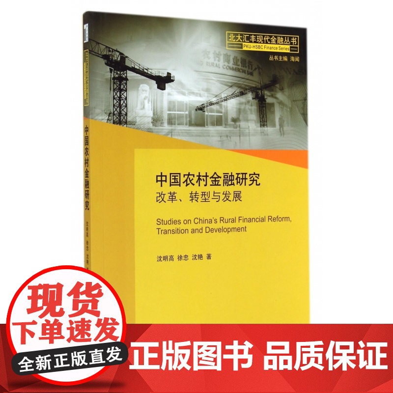 中国农村金融研究(改革转型与发展)/北大汇丰现代金融丛书