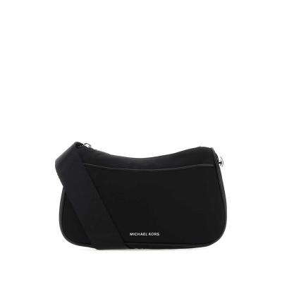 Michael Kors女士银色金属装饰尼龙手拿包斜挎包手提包晚宴包小方包