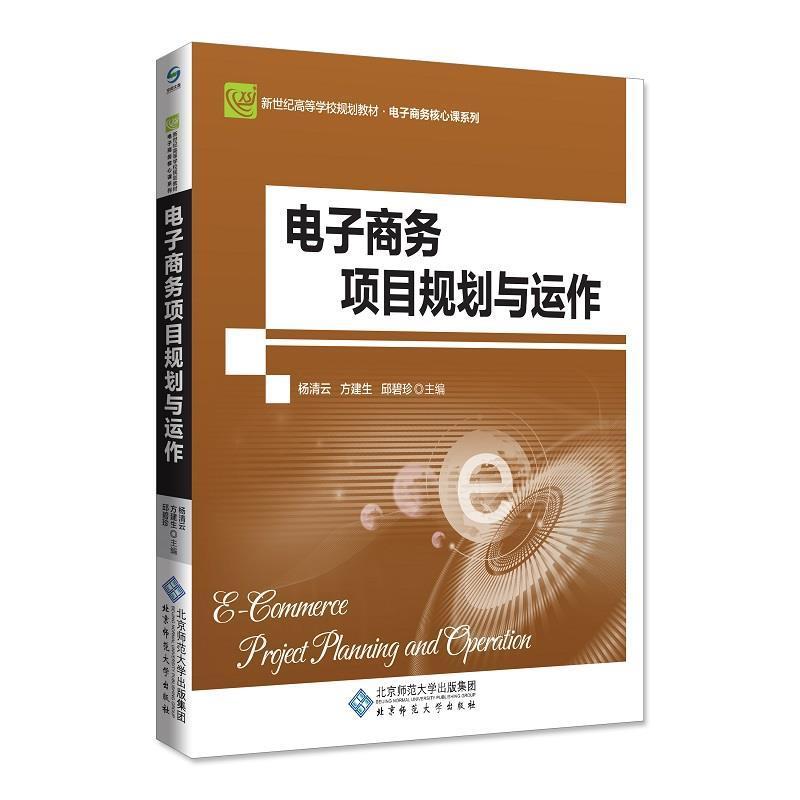 正版新书]电子商务项目规划与运作杨清云9787303240562