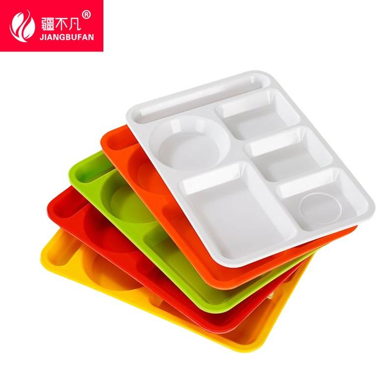 [疆不凡]密胺快餐盘6015/个