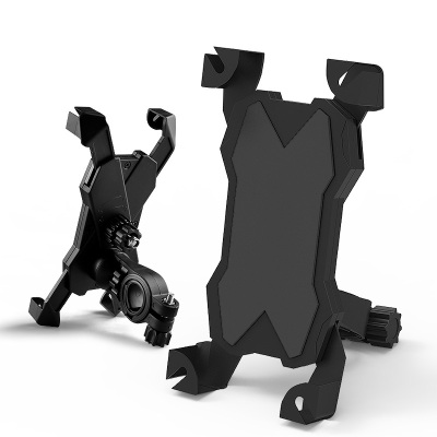 抖不掉-自行车手机支架手机座夹子单车骑行外卖电动车手机夹横把手加固鹰爪红伸缩开合大屏手机VIVOOPPO华为适用