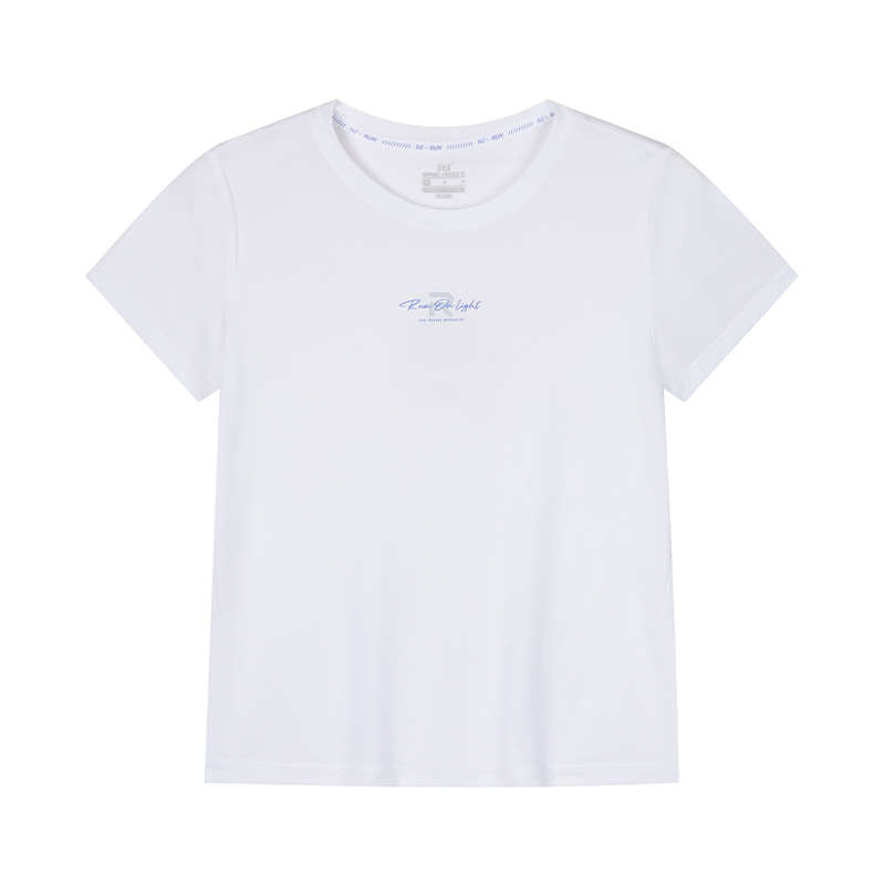 361°运动T恤新款休闲百搭女圆领速干短袖562332104