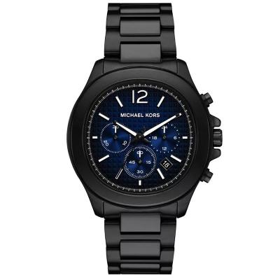 Michael Kors 男款蓝盘石英计时防水商务运动手表mm欧美潮款