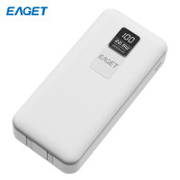 忆捷 22.5W 双自带线屏显快充移动电源