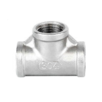 允诚 加厚不锈钢三通 DN15个