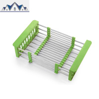 碗筷水池水收纳沥水架沥水篮碗架洗碗池控水架子放碗 三维工匠收纳层架