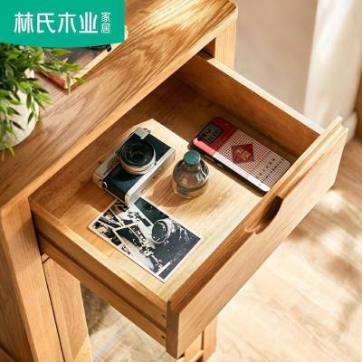 森美人简约小户型客厅高柜酒柜北欧风格边柜组合日式原木色展示柜子CR5M