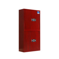 阿拉贡保密柜财务档案柜文件柜办公室资料储物柜保险柜通双节红木纹-电子密码锁