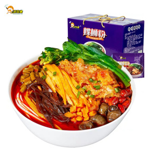 好欢螺原味螺蛳粉300克*10袋礼盒装柳州特产酸辣米线速食方便面粉丝