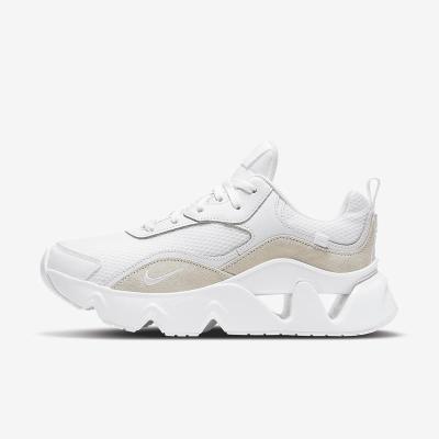 耐克(NIKE)女款板鞋休闲鞋潮流复古厚底镂空拼接个性化系带运动鞋