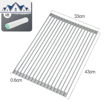 厨房碗碟碗筷沥水架水碗架水池收纳架 厨具置物架放碗盘子架子 三维工匠