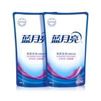 蓝月亮 薰衣草洁净洗衣液袋装500g*2