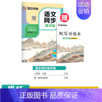 [语文同步练字帖]8年级上(描红) [正版]初中生字帖练字七年级八年级上册练字帖每日一练古诗文中学生楷书钢笔练字本硬笔书