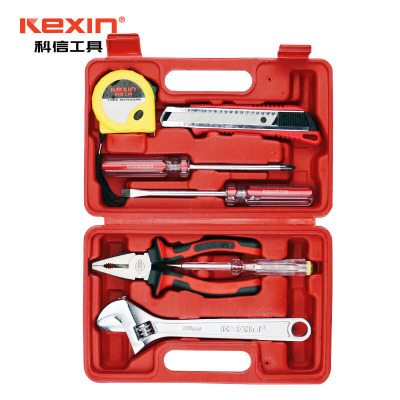 科信(kexin) 8件工具箱套装 家居维修组套 礼品工具组套 KX9008 1套