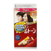 Bigen日本进口美源可瑞慕染发剂纯Bigen植物女自己在家染膏2023流行色 4G自然栗色