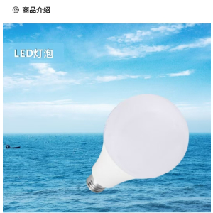 鄂远(EYUAN) EY-D365 7W LED灯泡 白色