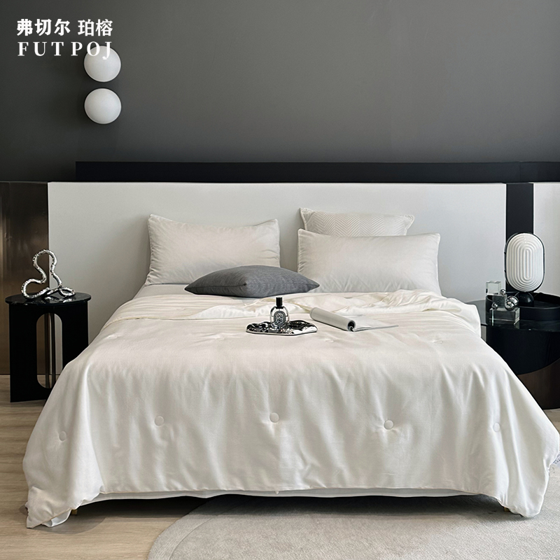 弗切尔珀榕100支贡缎大提花桑蚕丝(长丝)秋冬被