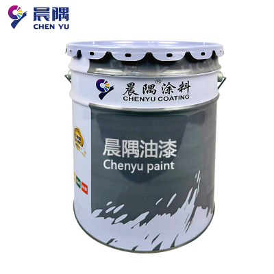 晨隅油漆丙烯酸磁漆黑20kg/桶