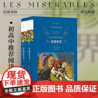 经典译林:悲惨世界(上下2册 精装)雨果著无删减完整版 初高中阅读 经典名著原著正版书籍世界文学名家名译书