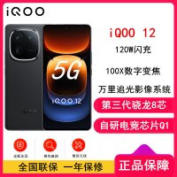 vivo iQOO12 赛道版 16GB+512GB 第三代骁龙8 自研电竞芯片Q1 大底主摄潜望式长焦 5G手机