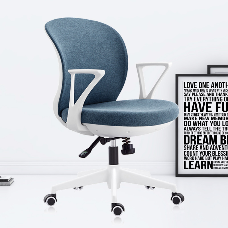 臻远ZY-7827 办公椅人体工学椅转椅电脑椅 白色