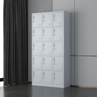 中豫鑫泽ZYXZ4071967铁皮更衣柜储物柜寄存包柜15门更衣柜(加厚款)