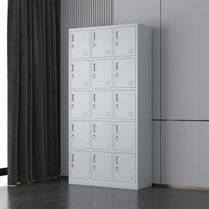 中豫鑫泽ZYXZ4071967铁皮更衣柜储物柜寄存包柜15门更衣柜(加厚款)