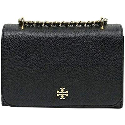 汤丽柏琦ToryBurch新款女士小方包CarterShrunken时尚轻奢简约百搭气质淑女斜挎女士单肩包Black