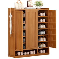 攸形简易鞋柜90*32*112cm个