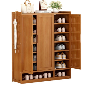 攸形简易鞋柜90*32*112cm个